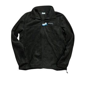 Colombia Fleece Full Zip Jacket Mens Large Gray